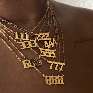 Angel Number Necklaces